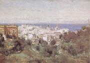 camille corot View of Genoa (mk09) china oil painting artist